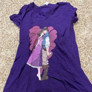 Rapunzel and Flynn women’s shirt